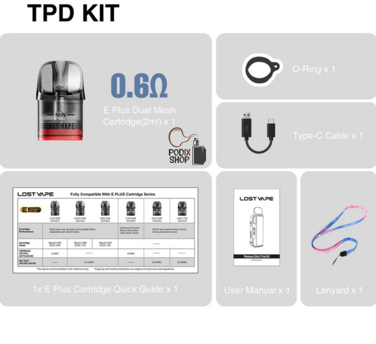 پاد ماد تلیما الیت اس لاست ویپ Lost Vape Thlemea Elite S