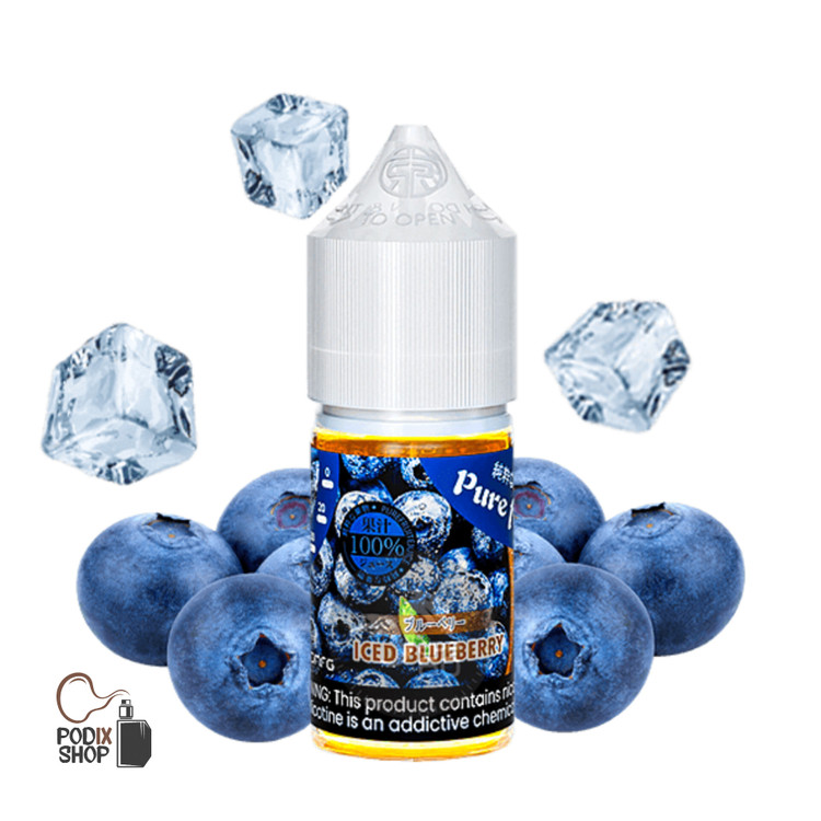 سالت توکیو بلوبری یخ (30میل) TOKYO PURE FRUIT ICED BLUEBERRY