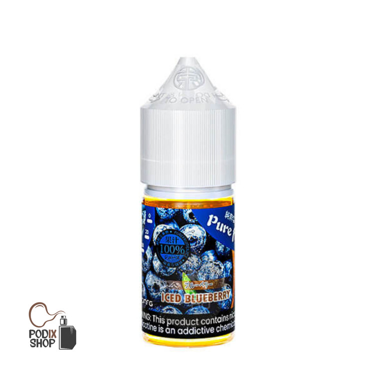 سالت توکیو بلوبری یخ (30میل) TOKYO PURE FRUIT ICED BLUEBERRY