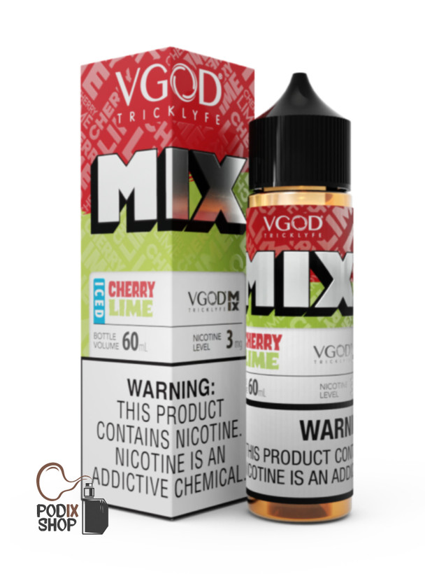 جویس ویگاد گیلاس لیمو یخ (60میل) VGOD MIX ICED CHERRY LIME