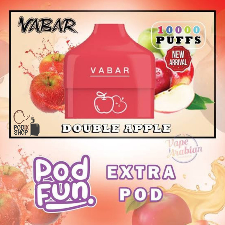 کارتریج پاد یکبار مصرف پاد فان وابار (۱۰طعم) CARTRIDGE VABAR PODFUN