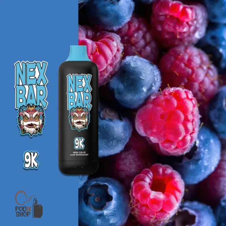 پاد یکبارمصرف وتوفو بلوبری رزبری WOTOFO NEXBAR 9K