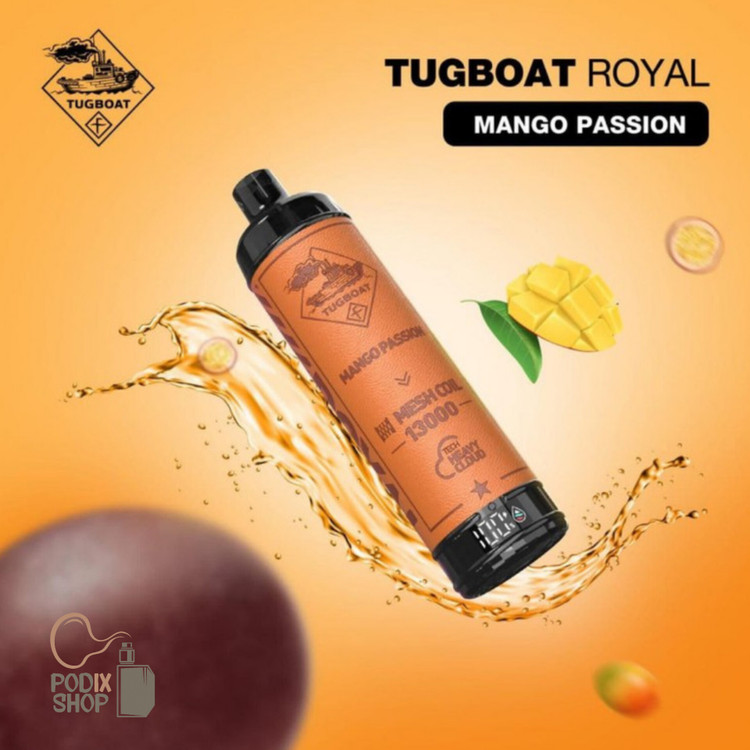 پاد یکبار مصرف 13000 پاف برند Tugboat