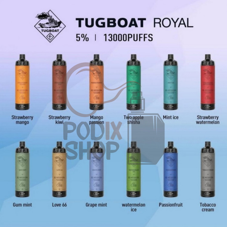 پاد یکبار مصرف 13000 پاف برند Tugboat