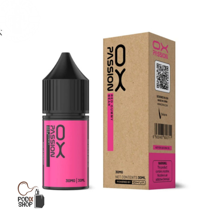 سالت اکسوا آدامس خرسی (۱۰ میل) OXVA Red Gummy Bear Salt
