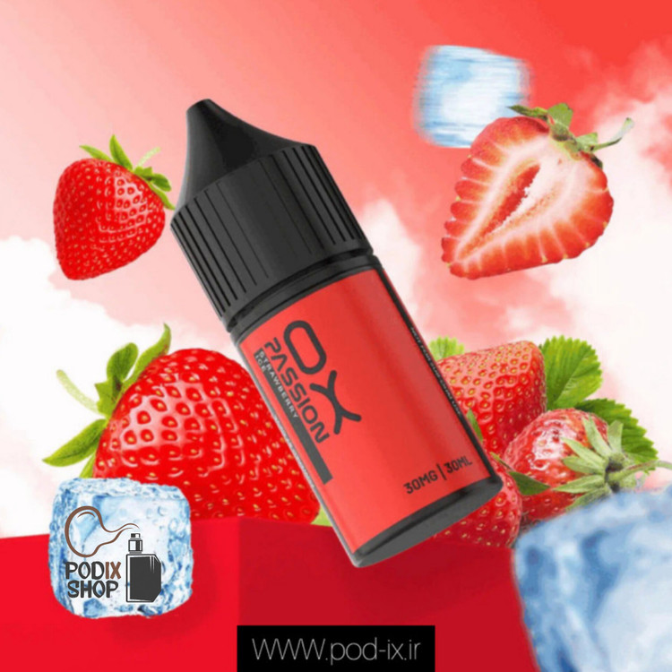 سالت اکسوا توت فرنگی یخ (10میل) OXVA SALT STRAWBERRY ICE