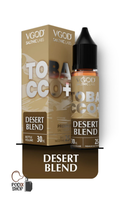 سالت ویگاد تنباکو خشک ادویه (30میل) VGOD TOBACCO PLUS DESERT BLEND