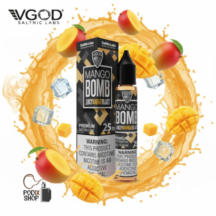 سالت ویگاد بمب انبه یخ (30میل) VGOD MANGO BOMB ICE