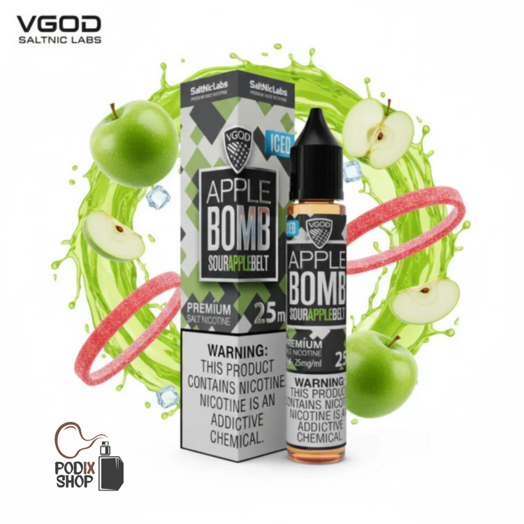 سالت ویگاد بمب سیب (30میل) VGOD APPLE BOMB