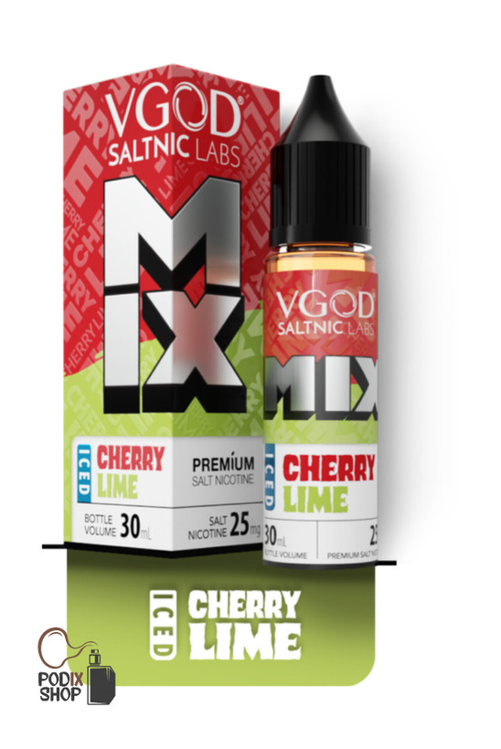 سالت ویگاد گیلاس لیمو یخ (30 میل) VGOD MIX CHERRY LIME ICED