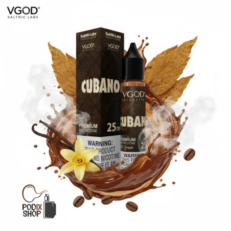 سالت ویگاد کوبانو قهوه ای (30 میل) VGOD Cubano