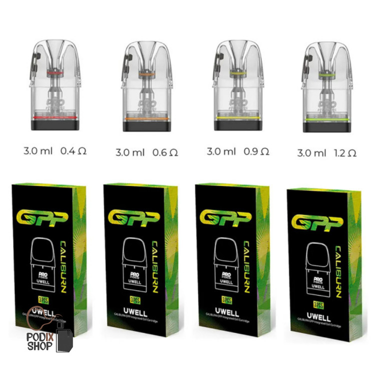 کارتریج کالیبرن جی پی پی یوول UWELL CALIBURN GPP CARTRIDGE