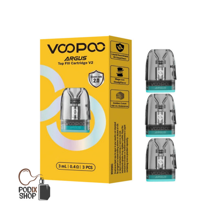 کارتریج آرگاس وی2 ووپو VOOPOO ARGUS TOP FILL CARTRIDGE V2