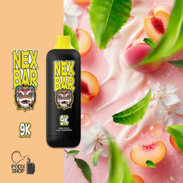 پاد یکبارمصرف وتوفو طعم هلو چای WOTOFO NEXBAR 9k