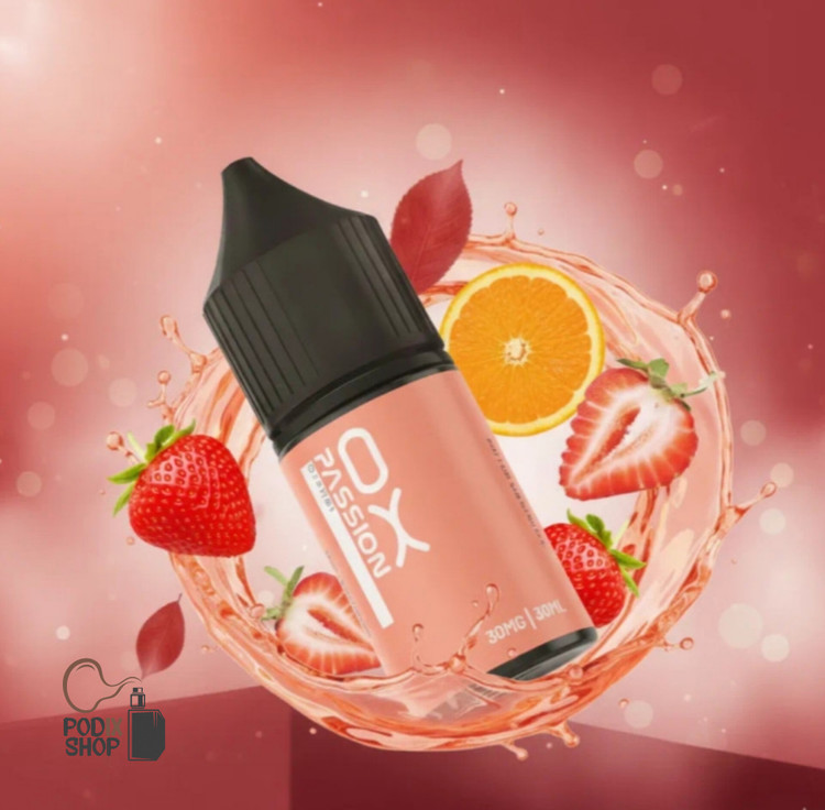 سالت اکسوا توت فرنگی پرتقال (۱۰میل) OXVA STRAWBERRY ORANGE