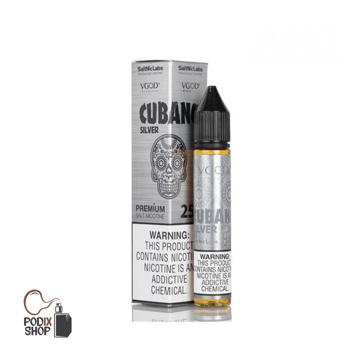 سالت ویگاد کوبانو سیلور (۳۰میل) VGOD Cubano Silver