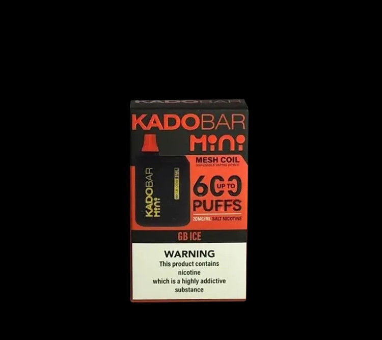 پاد یکبار مصرف کادوبار مینی 600 پاف KADOBAR MINI DISPOSABLE