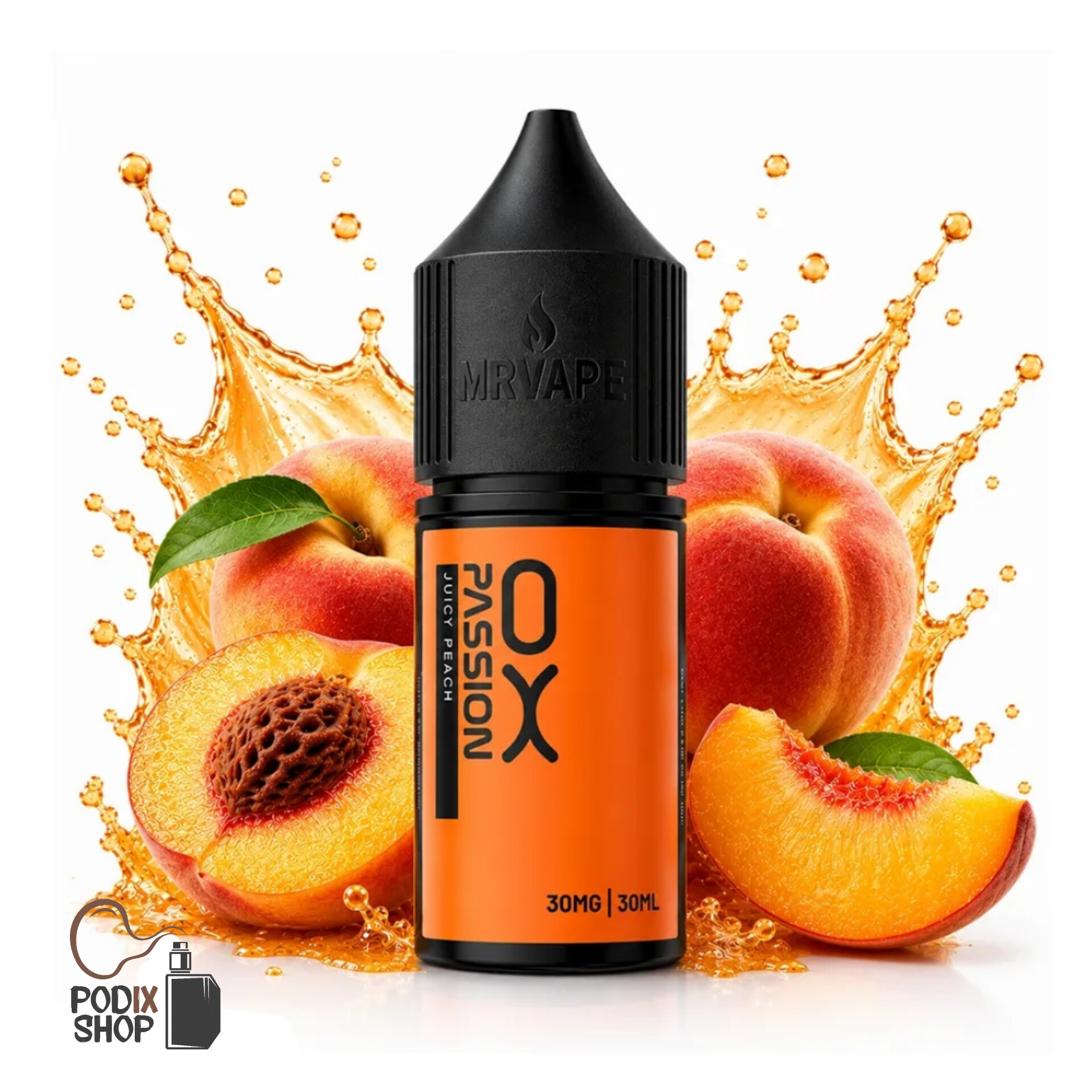سالت اکسوا هلو (۳۰میل) SALT OX PASSION JUICY PEACH