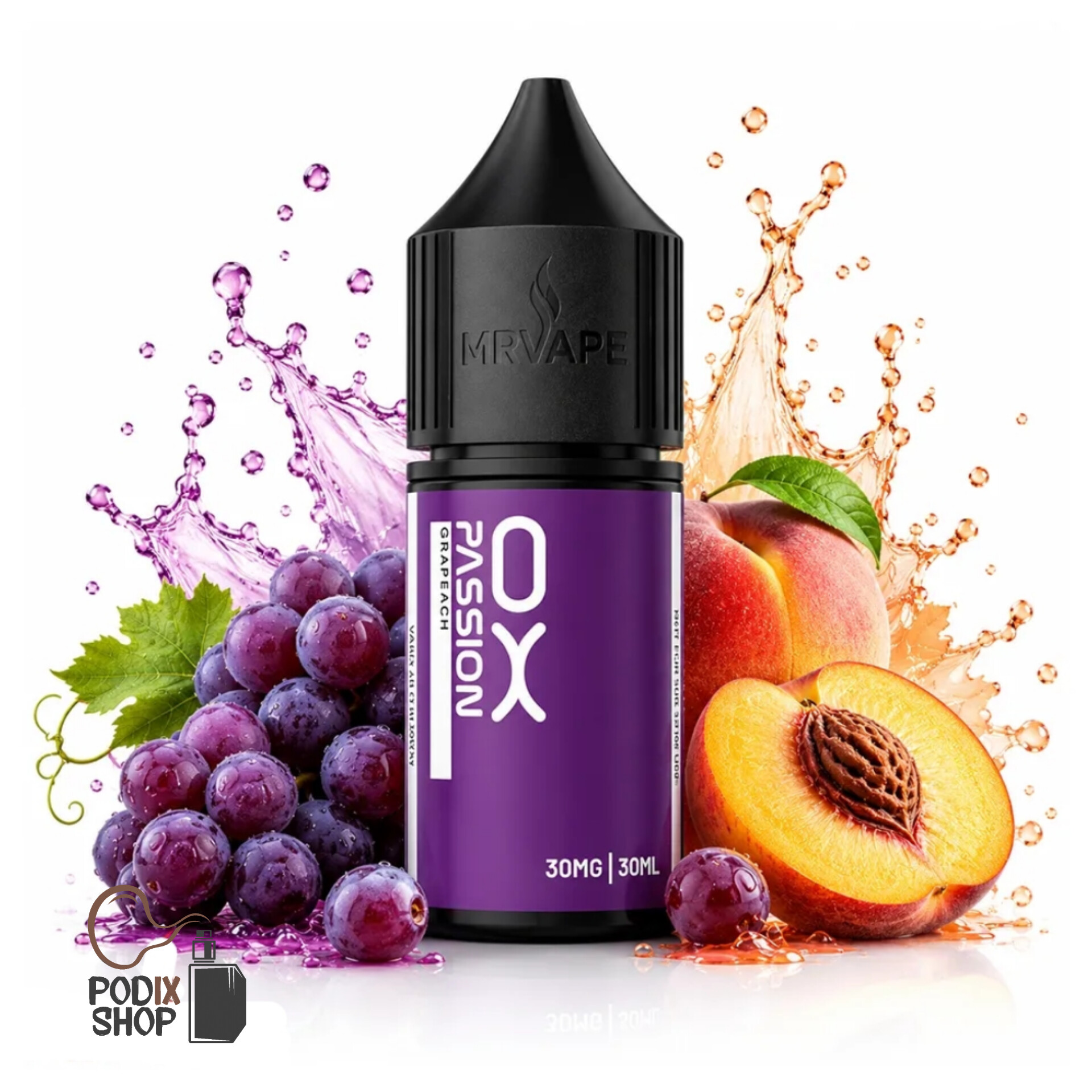 سالت اکسوا هلو انگور (۳۰میل) SALT OX PASSION GRAPEACH